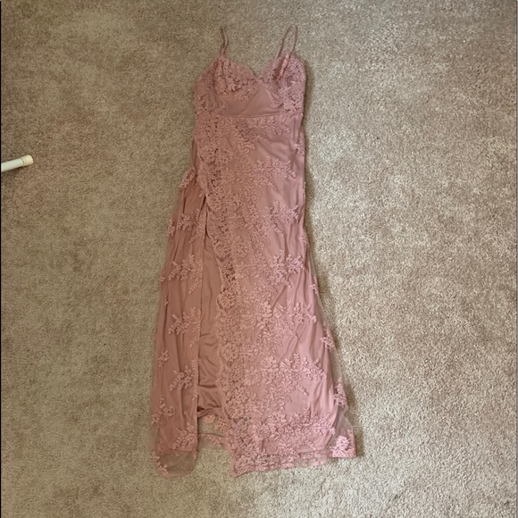 Fashion Nova Dresses & Skirts - Fashion Nova Dress, A Night in Tokyo - in blush